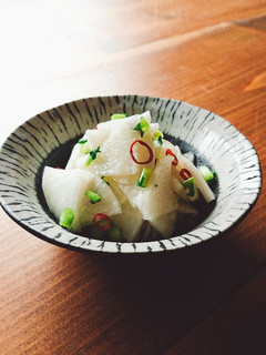 ご飯のおとも❤️大根の昆布茶漬け-レシピのメイン写真