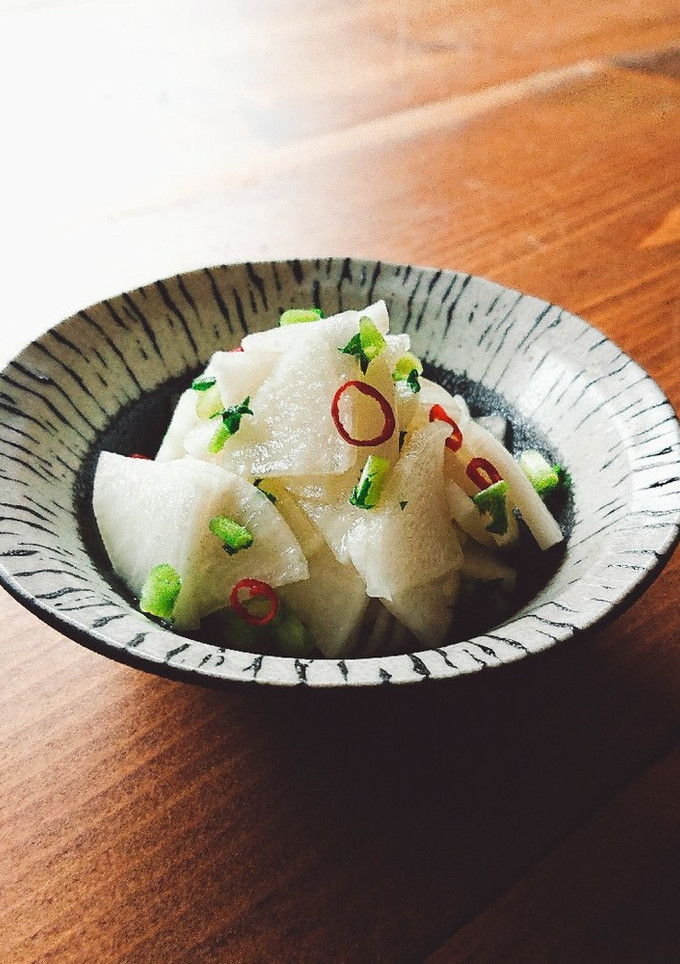 ご飯のおとも❤️大根の昆布茶漬け-レシピのメイン写真