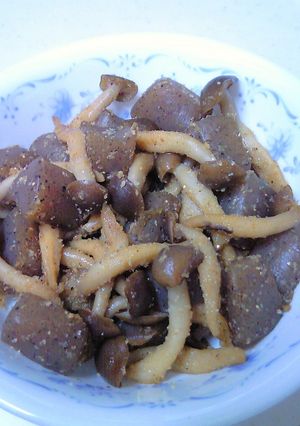 しめじとこんにゃくの甘辛煮。-レシピのメイン写真
