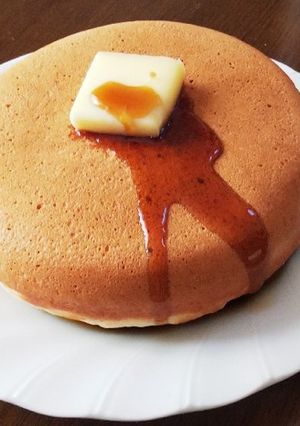 小鍋で簡単!夢のホットケーキ-レシピのメイン写真