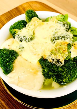 ブロッコリーと豆腐のコンソメスープ仕立て-レシピのメイン写真