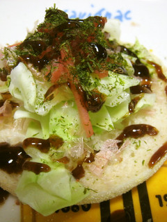 イングリッシュマフィン お好み焼き味-レシピのメイン写真
