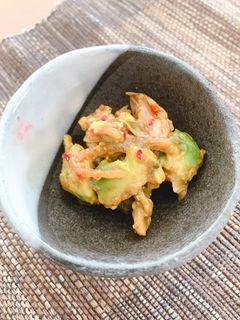 アボカドとキムチの和え物-レシピのメイン写真