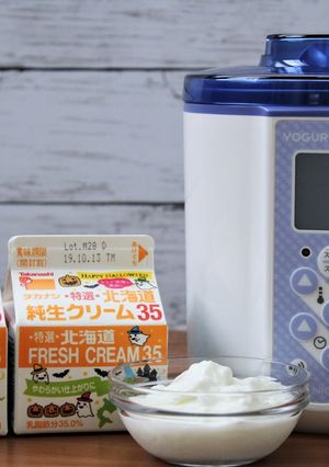 手作り「サワークリーム」と「発酵バター」-レシピのメイン写真