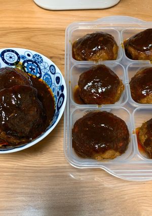 煮込みハンバーグ風-レシピのメイン写真