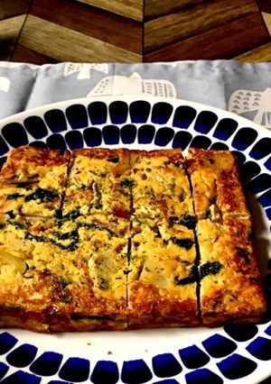 キッシュを四角く☆卵焼き器で-レシピのメイン写真