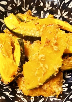 レンジで10分♪鍋要らずカボチャの煮付け-レシピのメイン写真