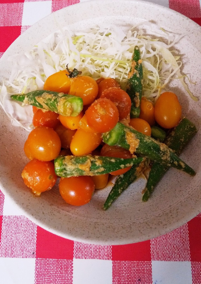 オクラのエダムチーズ和え-レシピのメイン写真