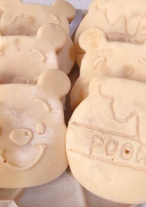 離乳食後期♪りんごときな粉の蒸しパン-レシピのメイン写真