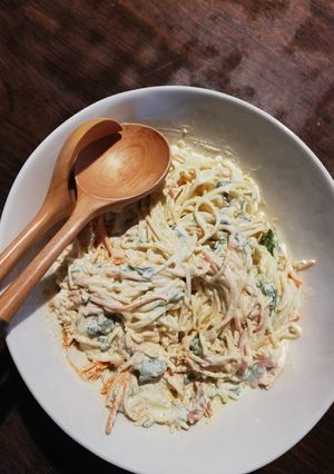 青ネギマヨネーズのパスタサラダ☆★-レシピのメイン写真