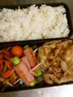 冷めてもおいしい生姜焼き弁当-レシピのメイン写真