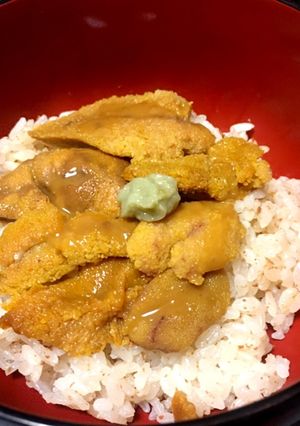 ウニの味がどんなだったか思い出せない丼-レシピのメイン写真