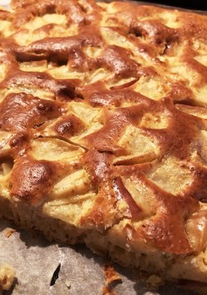 型無!30分で天板アップルシナモンケーキ-レシピのメイン写真