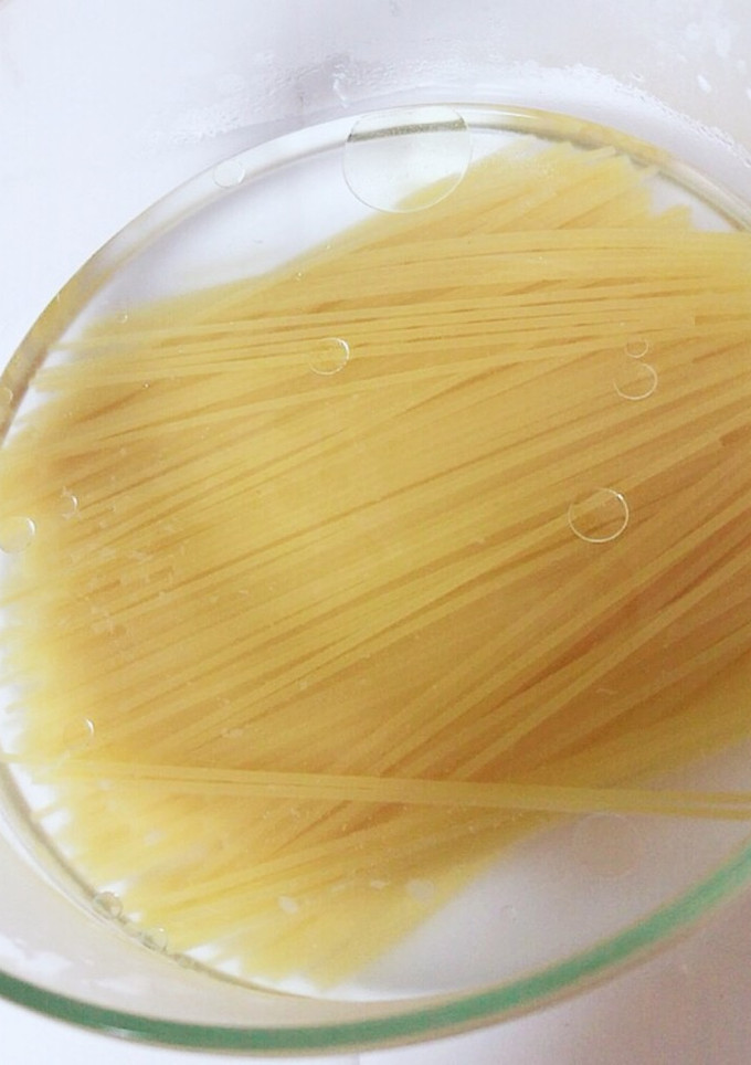▷ レンジでパスタ(湯切り無し)-レシピのメイン写真