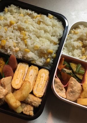 高校生お弁当(2019.10.10)-レシピのメイン写真