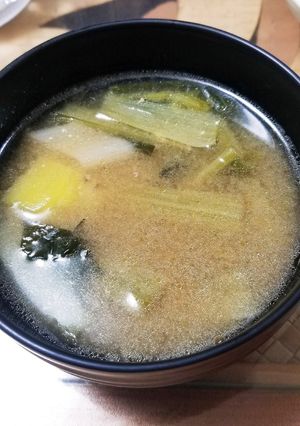 小松菜とサツマイモの豚汁★栄養満点♪-レシピのメイン写真