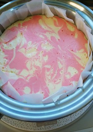 マーブル模様 チーズケーキ.｡.:*♡ -レシピのメイン写真