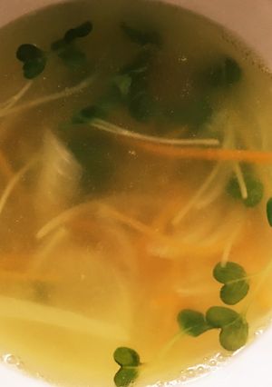 ♪生姜でぽかぽか野菜スープ♪-レシピのメイン写真