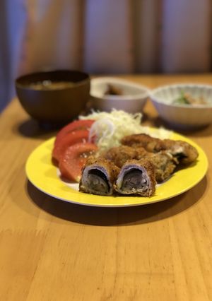 茄子の豚巻きチーズフライ-レシピのメイン写真