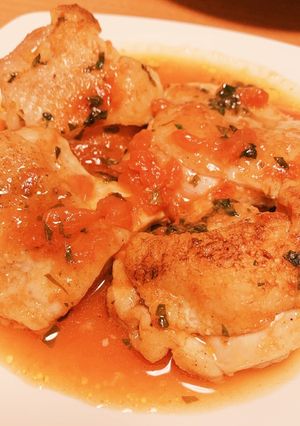 鶏もも肉のトマト煮-レシピのメイン写真