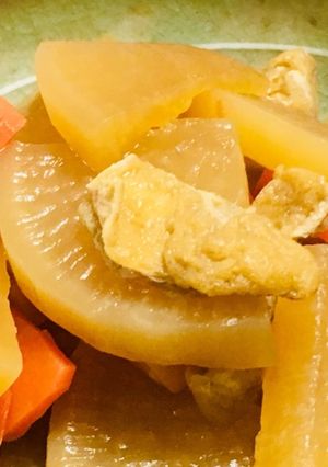 味染み♪大根とにんじんのほっこり煮-レシピのメイン写真