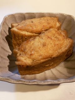 ボリューム満点!厚揚げの肉詰め-レシピのメイン写真