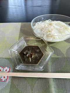 簡単^_^きゅうりの胡麻味噌だれそうめん-レシピのメイン写真