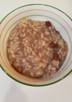 玄米小豆粥-レシピのメイン写真