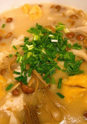 超簡単！失敗しないきのこ豆腐スープ-レシピのメイン写真