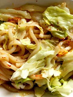 レンジで油うどん-レシピのメイン写真