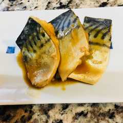 รูปของ 糖質制限レシピ：鯖の味噌煮