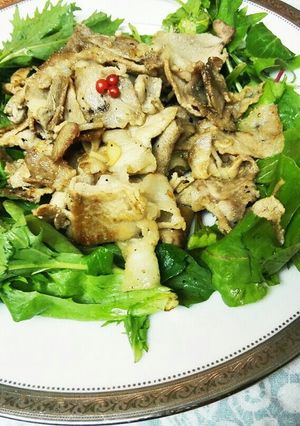 簡単シンプルな豚肉の炒め物♪-レシピのメイン写真