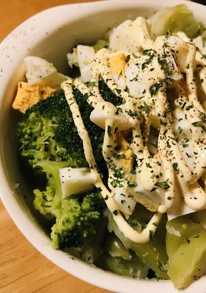 塩茹でブロッコリー&ポテトのサラダ-レシピのメイン写真