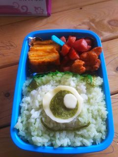 簡単!即席!マイクのキャラ弁当-レシピのメイン写真
