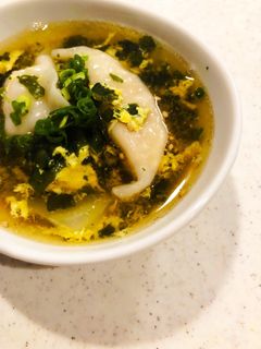 ※丸美屋わかめで餃子スープ※-レシピのメイン写真