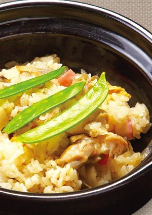 具だくさん!地産地消の炊き込みご飯-レシピのメイン写真