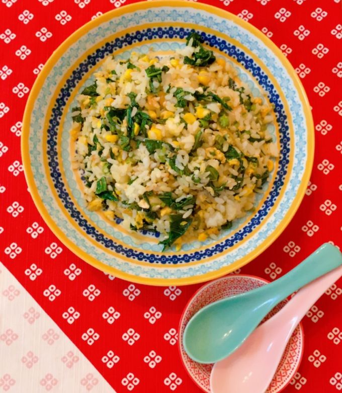 空芯菜のチャーハン-レシピのメイン写真