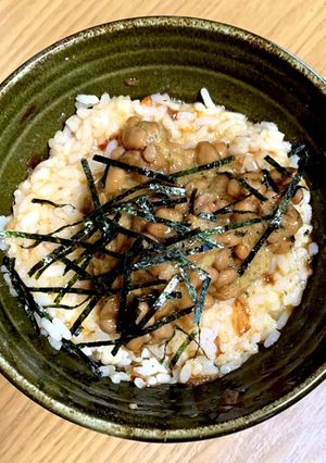 I ♡ 卵かけご飯on納豆♪-レシピのメイン写真
