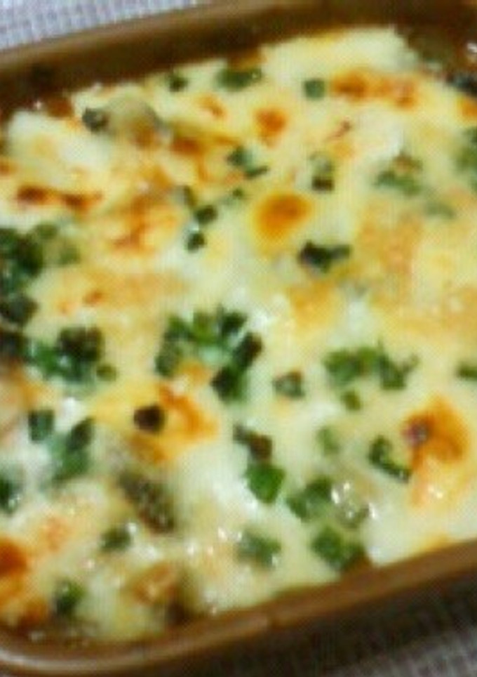 いわし蒲焼き缶のトマトチーズ焼き♡-レシピのメイン写真