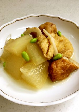 ★冬瓜(大根)とおでん種♪簡単煮物-レシピのメイン写真