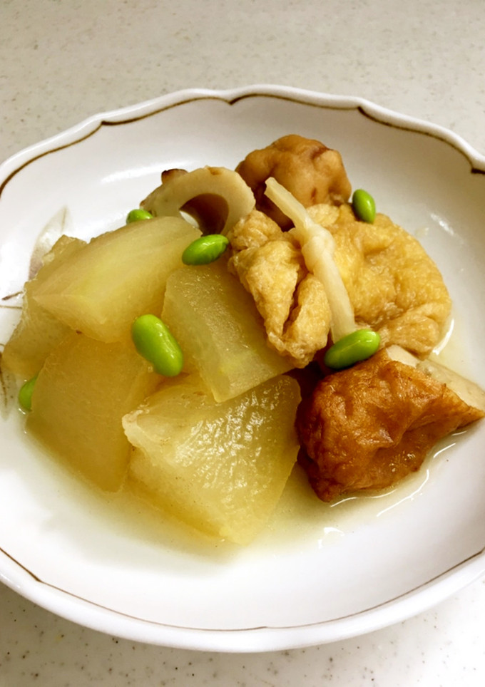 ★冬瓜(大根)とおでん種♪簡単煮物-レシピのメイン写真