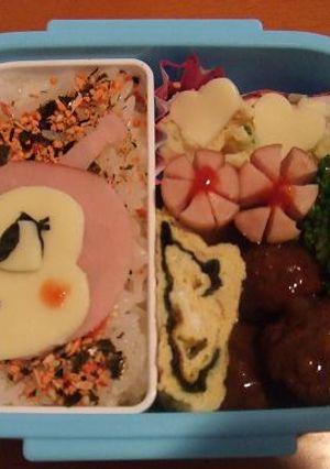 幼稚園弁当☆ドキンちゃん☆-レシピのメイン写真