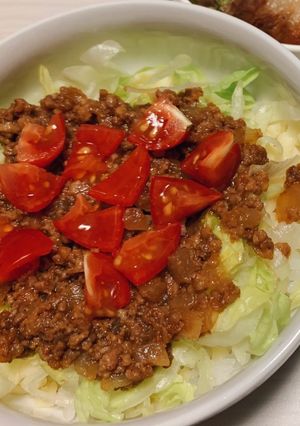 沖縄の人が作るタコライス-レシピのメイン写真