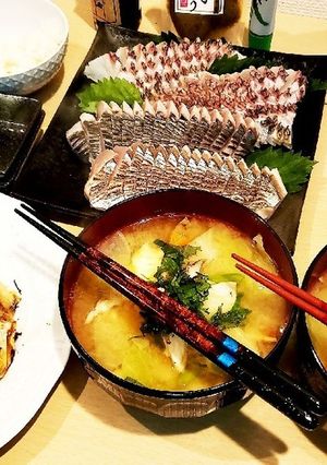 鯛出汁でつくる鯛のあら汁-レシピのメイン写真