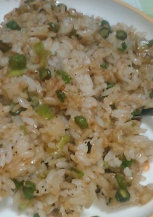 ニンニクと隠元 de 炒飯-レシピのメイン写真
