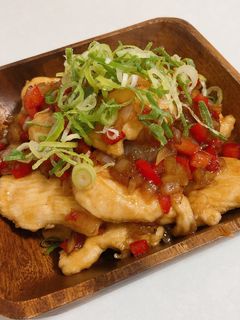 鶏胸肉の甘酢炒め-レシピのメイン写真