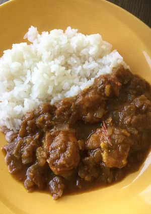 ごろっとエビ入り♫スパイスカレー-レシピのメイン写真