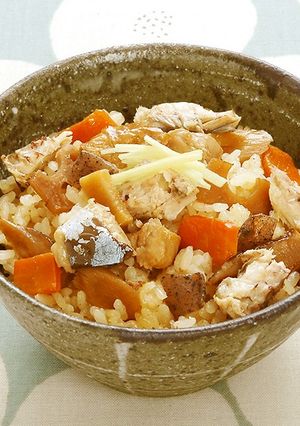 鯖のみそ煮釜めし-レシピのメイン写真