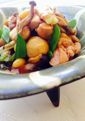 薬膳★しめじと栗と銀杏の秋煮物-レシピのメイン写真