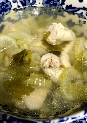 鶏とセロリの好きなだけスープ-レシピのメイン写真